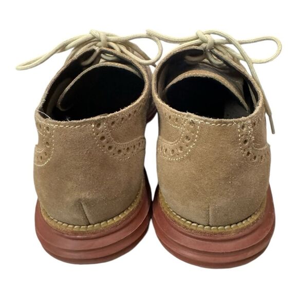 Cole Haan Men's Lunargrand Suede WIngtip Oxford Shoes 9.5 - Picture 5 of 6